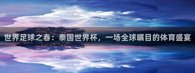 世界杯赛程表：世界足球之春：泰国世界杯，一场全球瞩目的体育盛宴
